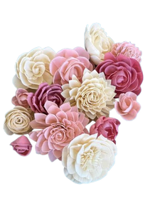 Sola Flor de madera con corteza hecha a mano sola flor eco amigable sola flor Madre S Día San Valentín S Día Navidad Gracias Regalos - Product Image 1
