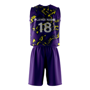 Tenue de volley-ball athlétique légère, personnalisable avec logo d'équipe, maillot et short, vêtements de performance pour équipes - Product Image 2