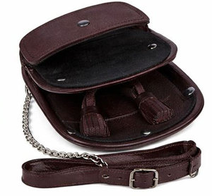 Scottish Leather Sporran Scottish Tartan <b>Kilt</b> Sporran Supplier - Product Image 3