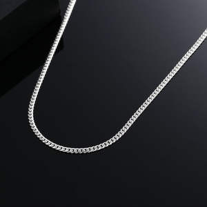 Cadena de Plata de Alta Calidad para Hombre, Estilo Hip Hop, Collar de Eslabones Cubanos - Product Image 2