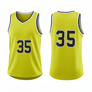 Ensemble d'entraînement réversible personnalisé de maillots et shorts de basketball en gros - Product Image 4