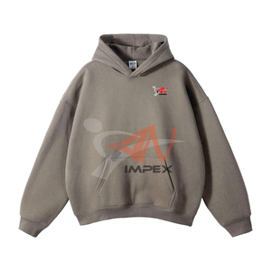 เสื้อฮู้ดดี้ผู้ชาย Goldtex ปักลาย 3 มิติ สำหรับฤดูหนาว ผ้าฝ้าย 100% พิมพ์ลายดิจิทัล - Product Image 3