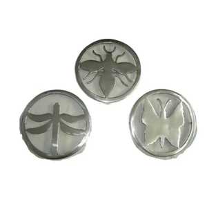 Oval Silver Metal Magnolia Floral Cutout <b>Trivet</b> Heat Resistant Hot Pot <b>Stand</b> Table Protector - Product Image 4