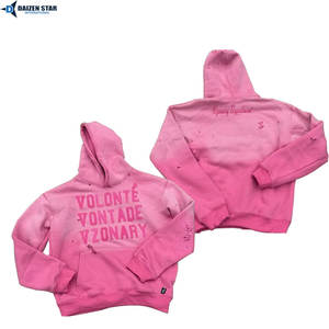 Sudadera con Capucha de Invierno, 100% Algodón, Gruesa, Unisex, Talla Grande, con Forro Polar, Logotipo Personalizado, Calidad Premium, Ropa Urbana - Product Image 4