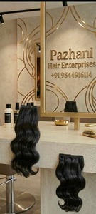 Extensiones de Cabello Humano Indio Remy 100% Virgen, Sin Procesar, con Cutícula Alineada, Doble Trama a Máquina, Ondulado Suelto, 100g - Product Image 6