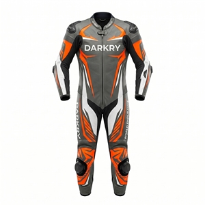 Combinaison de course moto en cuir sur mesure OEM Moto GP, équipement de protection en cuir de vachette, combinaisons de pilotage sur circuit, fabricant de marques privées - Product Image 2