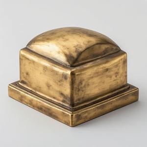 Butée de porte en laiton massif au design moderne pour salle de bain, cuisine et hôtel - Maintien sécurisé de la porte et réduction des chocs - Product Image 5