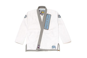 Kimono de Jiu Jitsu Brasileño Shoyorol BJJ Gi de Primera Calidad con Logotipo Personalizado en Color Blanco, Nuevo Modelo, 450 GSM - Product Image 1