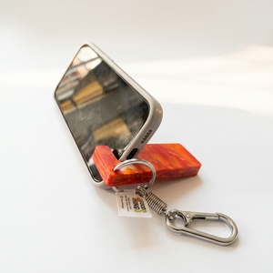 4GoodThings Eco-Friendly Polyethylene Recycled Plastic Stainless Steel Polished Digital Printing <b>Personalized</b> <b>Keychain</b> - Product Image 2