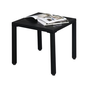 Tavolino da Esterno in Ferro Battuto alla Moda, Semplice ed Elegante, 19*19*18 Pollici - Product Image 4