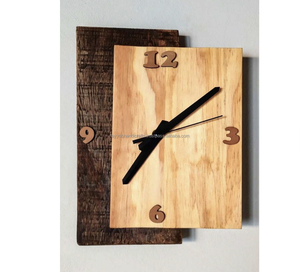 Reloj de Pared Digital de Madera Antiguo Personalizado Más Vendido para Sala de Estar - Product Image 3