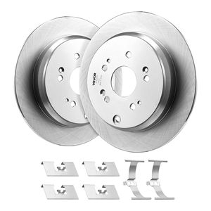 Kit Freni Anteriori e Posteriori per Honda CR-V (Modelli AWD) 2012-2016, Dischi in Ceramica da 12 Pollici, Ricambio Compatibile con Struttura Cava - Product Image 1