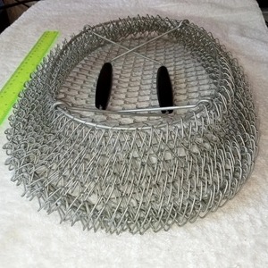 Metal Wire Fruit <b>Basket</b> With Handle Simple Storage <b>Basket</b> For Food Display And <b>Gift</b> Hamper Arrangement <b>Basket</b> From India - Product Image 6