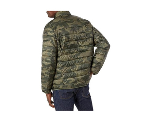 Design Men's Winter Puffer <b>Jacket</b> Full Sleeves Stand Collar Breathable Windproof Eco-Friendly Outdoor Casual Wear Fashion - Product Image 3