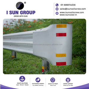 Viga de Protección para Carreteras de Acero Galvanizado Corrugado Tipo W, con Reflectividad de Alta Intensidad, Clasificación de Impacto N2 para Seguridad Vial - Product Image 3