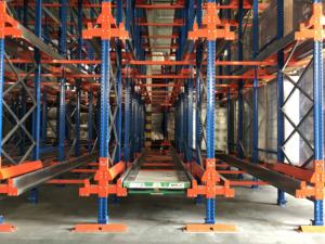 Rayons empilables automatisés et étagères Navette électrique certifiée pour entrepôt Navette mobile Navette mobile Système de rayonnage - Product Image 3