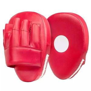 New 2022 <b>Focus</b> <b>Pads</b> Soft Style Punch Mitts Custom Logo Cowhide Leather Eco-Friendly Breathable MMA Kick Boxing Training - Product Image 3