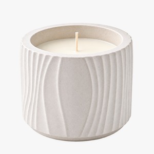 Bougie en pot parfumée en cire de soja/cire d'abeille/cire de coco - Luxe, écologique, pour anniversaire, pilier carré, Flora & Wax - Product Image 2