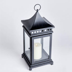 Vente en gros de lanternes portables écologiques en métal et en verre avec finition bronze antique, lanterne à bougie pour mariage et extérieur - Product Image 3