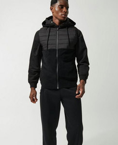 Abrigo de invierno acolchado de alta calidad para hombre, chaqueta acolchada gruesa y cálida con cierre de cremallera, servicio OEM al por mayor disponible - Product Image 2