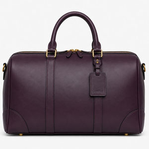 Sac à dos de voyage multifonctionnel décontracté avec logo personnalisé, grand sac de voyage en cuir véritable pour homme, sac de week-end en polyester WORKINGDAYS - Product Image 2
