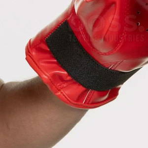 Leather Athletic Training <b>Bag</b> Mitts with Lightweight Padding Flexible Construction Secure Hook-and-Loop <b>Wrist</b> Closure - Product Image 6
