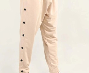 Pantalon de survêtement décontracté basique pour homme, coupe slim, avec cordon de serrage et poches, bas étroit, en toile polaire légère, pour la course à pied, vente en gros - Product Image 6