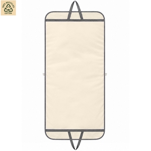 Housse de costume en toile de coton avec fermeture éclair intégrale 65x140x10 cm, logo personnalisé, vente en gros, fabrication sous marque privée - Product Image 5