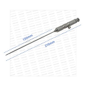 Aguja de sutura de 1.5mm y 2.2mm para perforación de hilo, instrumento laparoscópico para cirugía abdominal de Vaslcare - Product Image 6