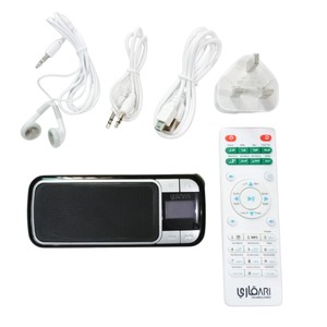 Haut-parleur Coranique LCD numérique avec télécommande, 30 voix, batterie rechargeable 2000-3000mAh pour commande vocale 10-30W - Product Image 1