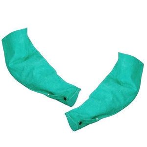 Manchons de protection pour les bras en cuir de vachette pleine fleur haute performance, résistants à la chaleur et aux étincelles, pour la construction - Product Image 4