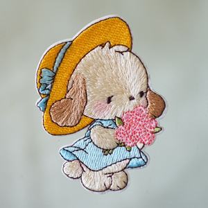 Classic Embroidery Patch Iron On Embroidered Emblem Fabric Patches for Clothing <b>Jackets</b> Caps Bags Wholesale Heat Press - Product Image 2