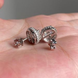 Las mejores tarifas, joyería de oro de 14k de alta calidad al por mayor, pendientes de diamantes de la India, diamantes cultivados en laboratorio, calidad DEF VVS, certificados por IGI. - Product Image 3
