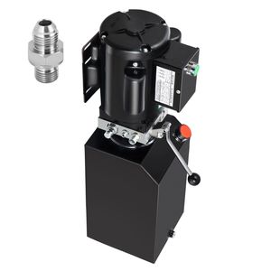 Centralina Idraulica da 14 Qt 2950 PSI per Sollevatori Auto e Rimorchi Ribaltabili 220V 60Hz 1 PH per Officine di Riparazione Auto Certificata ISO - Product Image 1