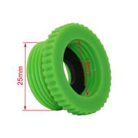 Raccord réducteur fileté femelle 1/2 pouce à 3/4 pouce, adaptateur de robinet en plastique, connecteurs d'eau de jardin