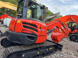 รถขุดขนาดเล็กคุณภาพสูง Kubota KX163 ได้รับการรับรองมาตรฐาน CE พร้อมอุปกรณ์เสริมเบรกเกอร์ อ๊อกเกอร์ และทัมบ์ มีสินค้าในสต็อกพร้อมขาย - Product Image 5