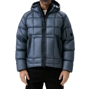 Stand Collar Slim Fit Outdoor Puffer Jacket Men Windbreaker Streetwear Low MOQ - Product Image 4