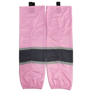 Blue Striped Knee High <b>Leg</b> <b>Warmers</b> Breathable Spandex Polyester Cycling Adult Summer Regular Fit - Product Image 5