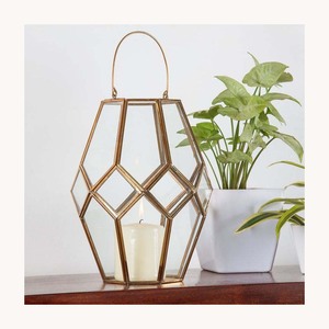 Lanterne en métal de luxe haut de gamme, design élégant et nouveau, lanterne décorative artisanale personnalisée pour la décoration de la maison - Product Image 5