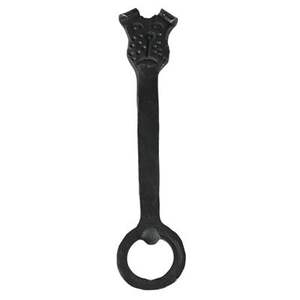 Ouvre-bouteille rustique en aluminium moulé pour la cuisine et le bar, offrant une résistance métallique durable et un attrait décoratif vintage - Product Image 4