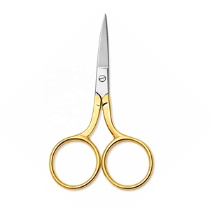 Tijeras profesionales para cortar el pelo de las cejas, herramienta de recorte de precisión de acero inoxidable, alta calidad - Product Image 1