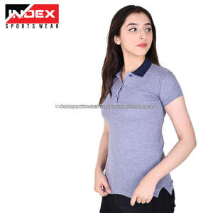 Camiseta Polo para Mujer, Logotipo Personalizado, Manga Corta, Algodón Piqué, Uniforme Casual de Golf, Fabricante OEM, Venta al Por Mayor - Product Image 6