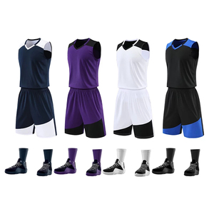 Ensembles de maillots de basket abordables avec une coupe moderne, adaptés aux clubs, aux écoles et aux équipes professionnelles OEM - Product Image 6
