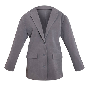Manteau long croisé pour femme Printemps-Automne 2026, style rétro élégant, veste d'extérieur, fabricant OEM en gros - Product Image 1
