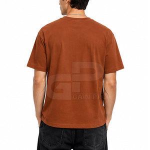 T-shirt imprimé réfléchissant en coton premium pour homme – Style urbain décontracté, col rond, manches courtes, léger et tendance pour le quotidien - Product Image 4