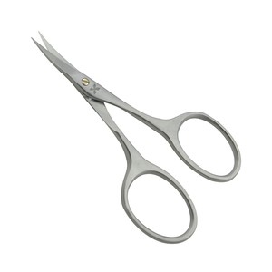 Ciseaux de manucure professionnels KOUNAIN 9 cm en acier inoxydable, outil de beauté pour l'art des ongles, pour droitiers, pour l'élimination des cuticules, pointe incurvée et aiguisée - Product Image 3