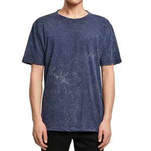 T-shirt pour homme avec logo et taille personnalisés, meilleure qualité, 100% coton, vêtement décontracté, design délavé à l'acide, en coton. - Product Image 1