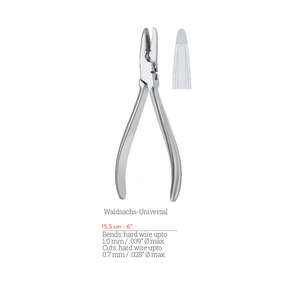 Prix raisonnable, forceps orthodontiques universels réutilisables Waldsachs pour plier les fils durs à un prix abordable par Dentavex - Product Image 3