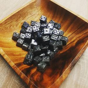 Natural Horn Polyhedral <b>Dice</b> <b>Set</b> 7-Piece Eco-Friendly Durable Artisan Made for Board Games RPG Tabletop Play Tradebyd - Product Image 1