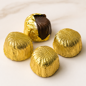Bittersweet Compound Dark <b>Chocolate</b> Floral-shaped Candies Packed In Custom Packaging Box For <b>Chocolates</b> And Sweets - Product Image 5